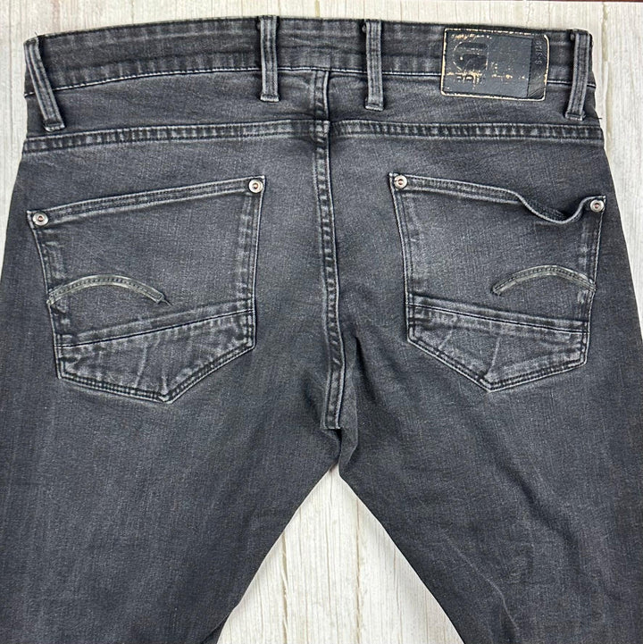 G Star 'Revend' Super Slim Distressed Jeans -Size 35/36 - Jean Pool