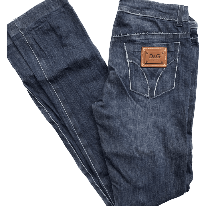 Dolce & Gabbana D&G Raw Seam 'Cute' Jeans - Size 28 - Jean Pool