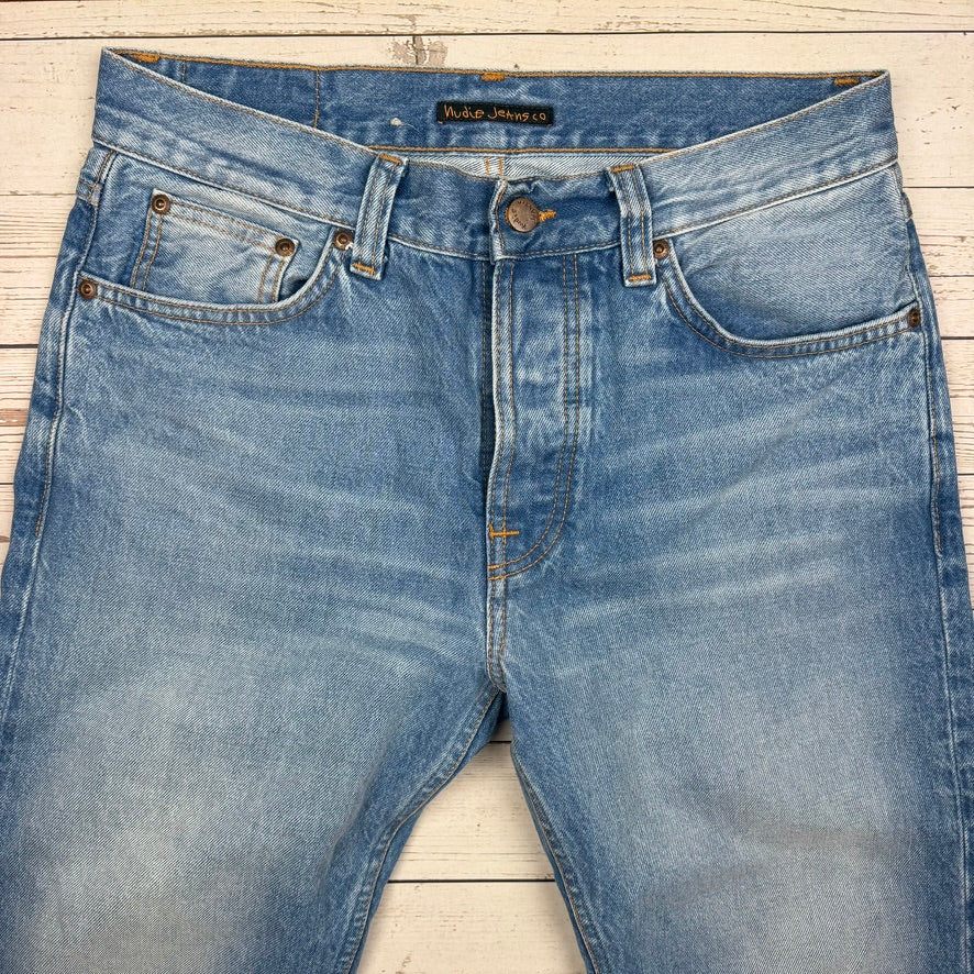 Nudie Jeans Co. 'Steady Eddie II' All Day Blues Wash Jeans - Size 30/34