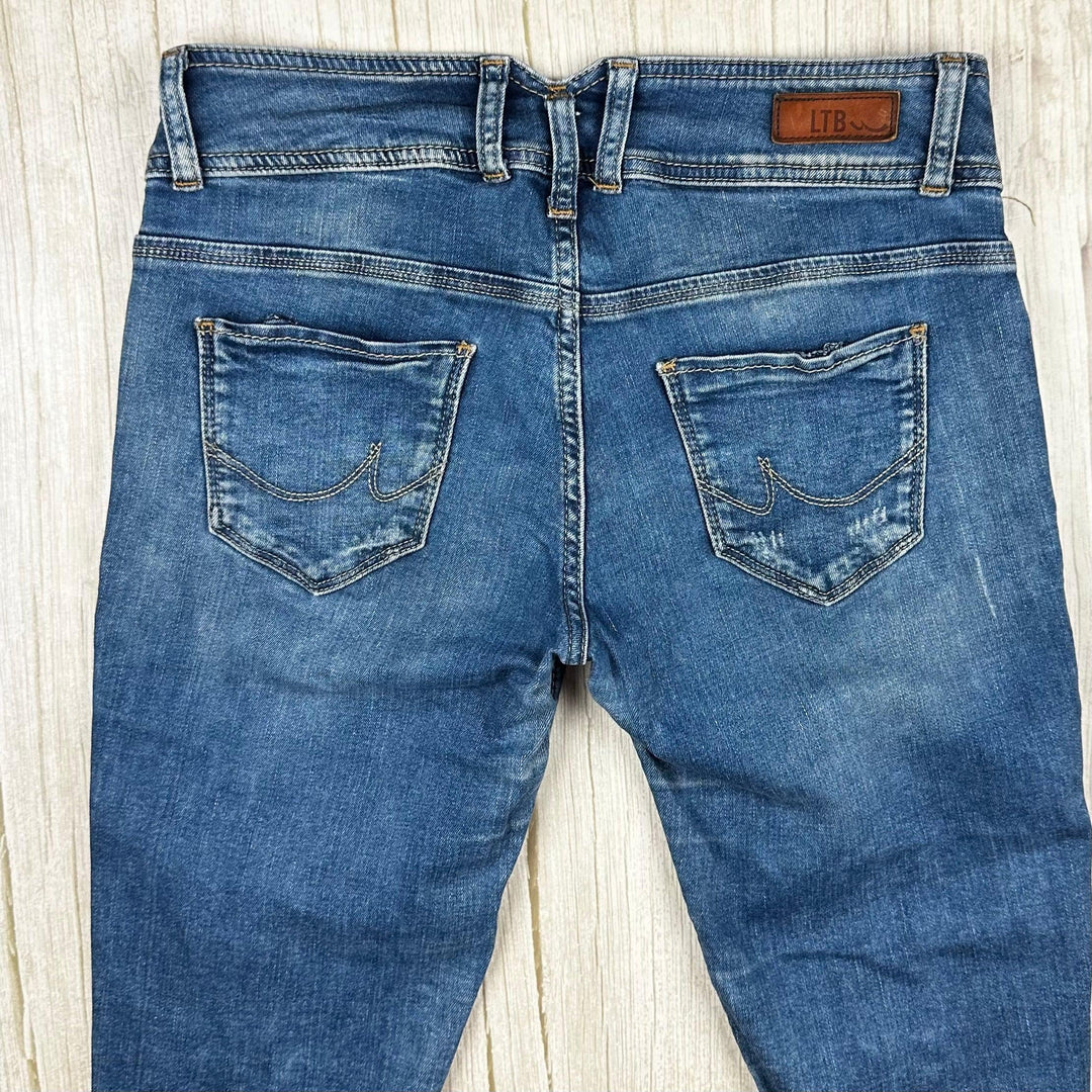 LTB Ladies 'Georget' Ankle Slim Distressed Jeans -Size 29