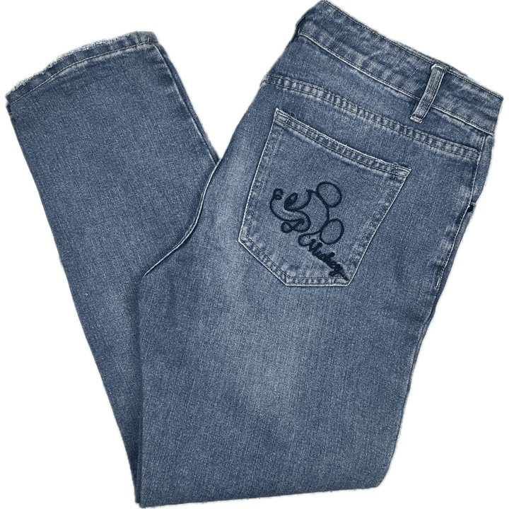 Disney by Caco 'Mickey' Boyfriend Jeans Size- 28 - Jean Pool