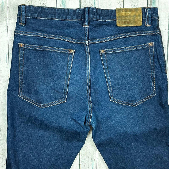 NEUW Mens 'Ray Tapered' Stretch Denim Jeans - Size 34/34 - Jean Pool