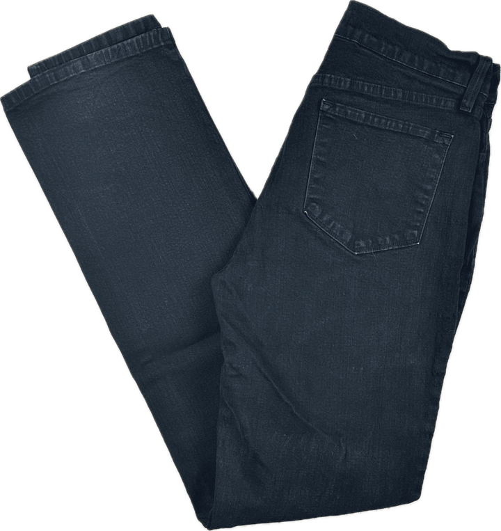 NYDJ Black Lift & Tuck 'Straight; Jeans -Size 6 US or 10 AU - Jean Pool