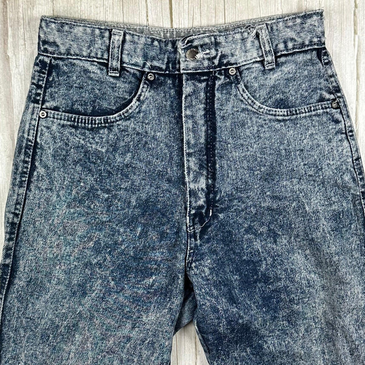 Eastcoast 1980's Acid Wash Slim Fit Jeans- Suit Size 29-30"