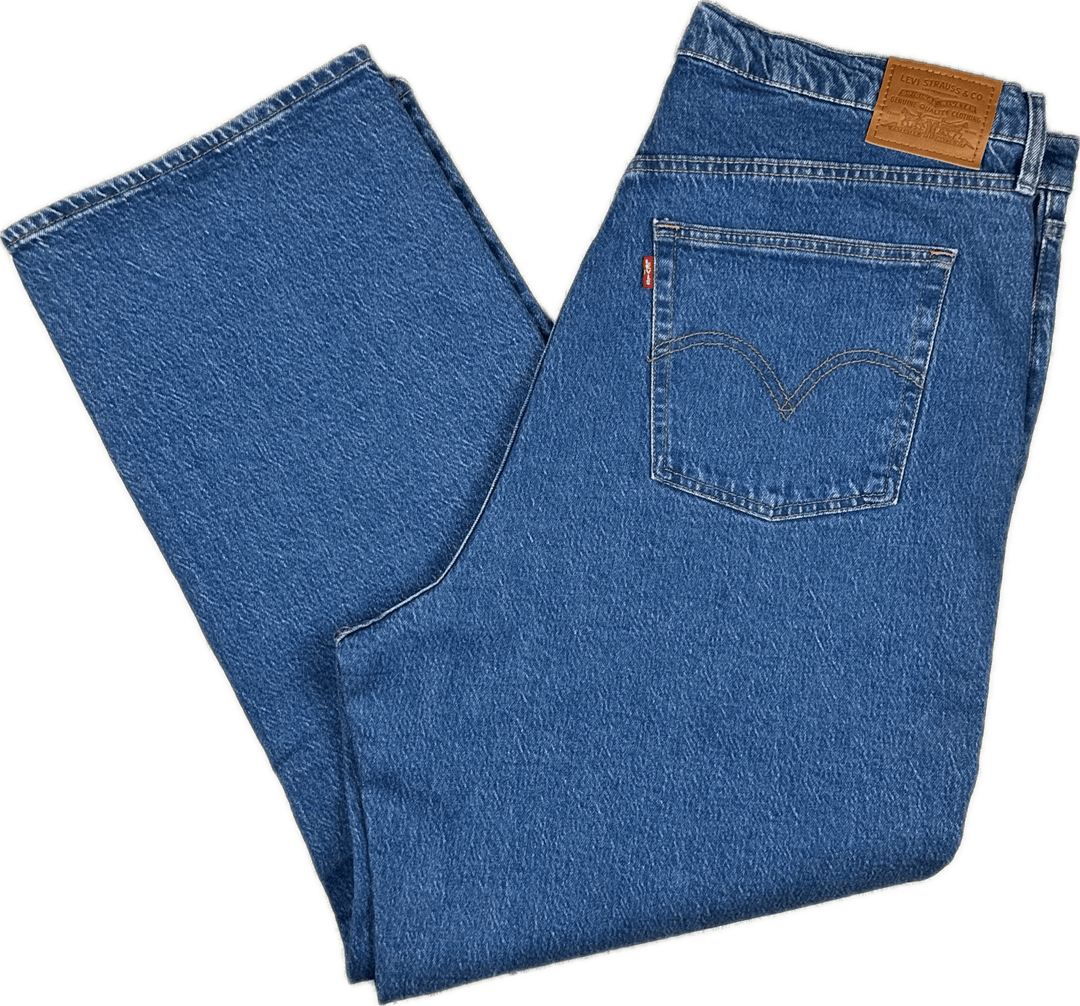 Levis Ladies ‘Ribcage Straight Ankle’ Jeans  - Size 16W