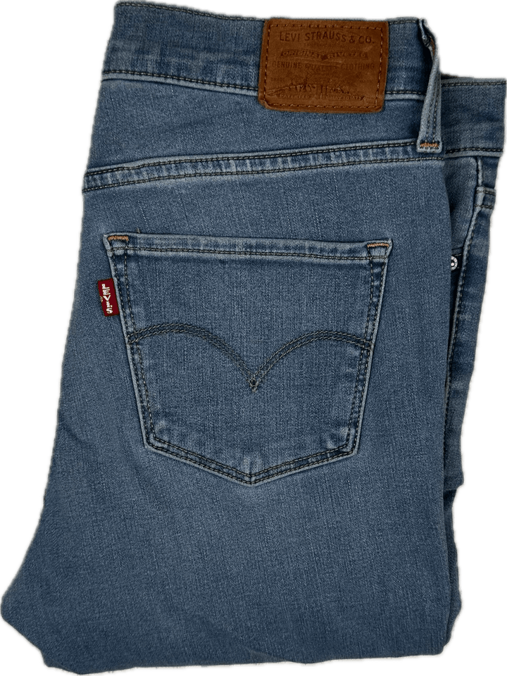 Levis 312 Shaping Slim Mid Rise Denim Jeans - Size 27