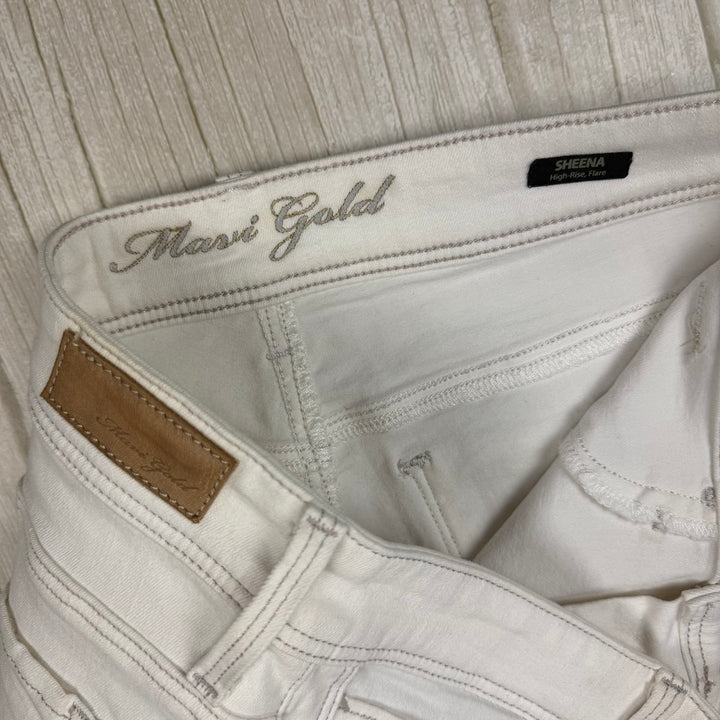 Mavi Gold 'Sheena' Ladies High Waist Flare Jeans - Size 12/14