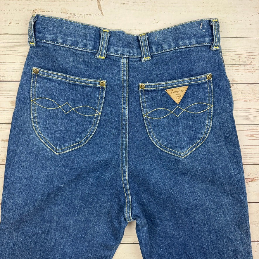 AMCO 1980s Peaches Vintage Slim Straight Ladies Jeans- Suit Size 7/8