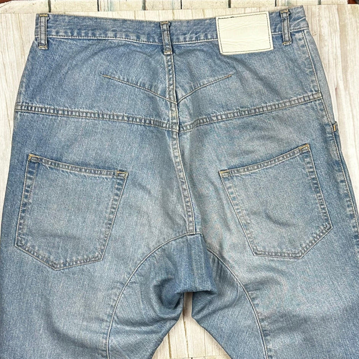 Bassike Made in Japan Super Lo Slung Jean -Size 31