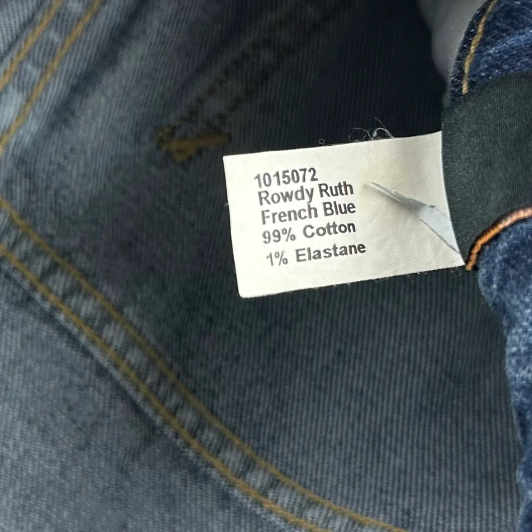 Nudie Jeans Co. 'Rowdy Ruth' French Blue Wash Jeans - Size 28