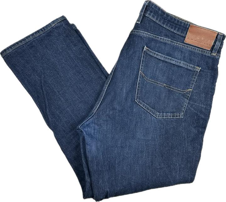 R.M. Williams Mens Straight Fit Stretch Jeans- Size 42