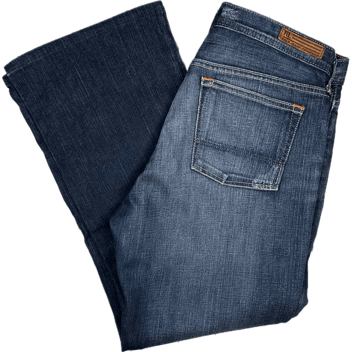 Ralph Lauren Ladies 'Kelly' Boot Leg Denim Jeans - Size 30S - Jean Pool