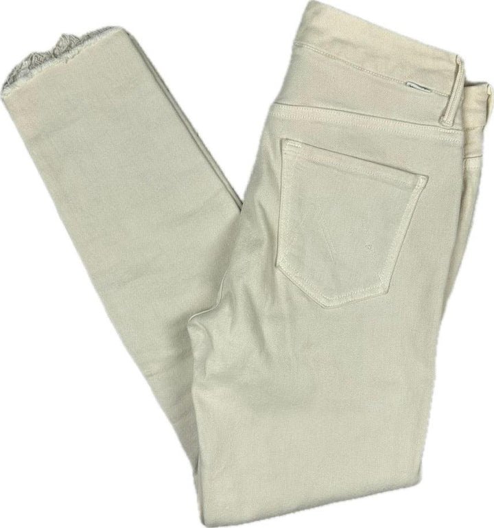 Mother 'High Waisted Looker' Second Chance Ivory Jeans - Size 28