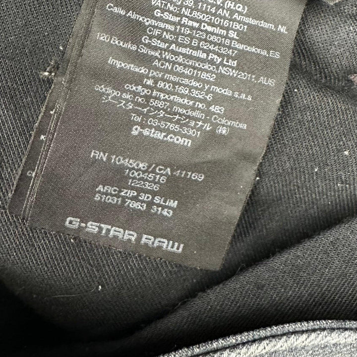 G Star RAW Men's 'Arc 3D Slim' Charcoal Jeans -Size 31/30