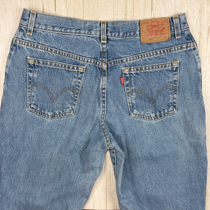 Levis 550's Relaxed Fit Y2K Jeans - Suit Size 10/12 Petite