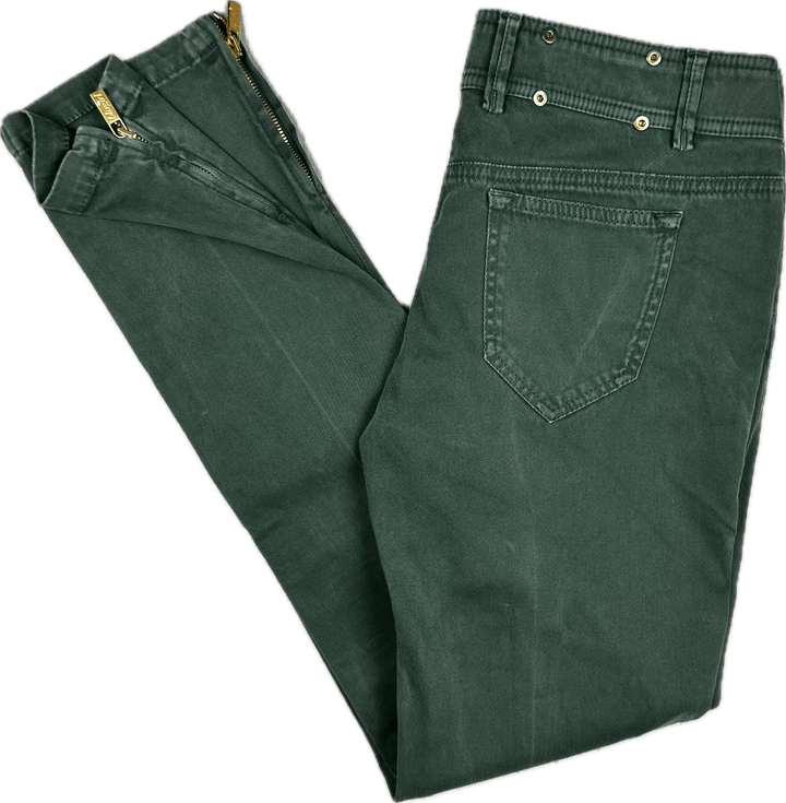 Blugirl by Blumarine Green Slim Fit Italian Jeans -Size 26