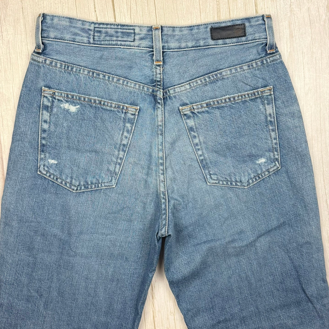 AG Adriano Goldschmied 'Alexxis' High Rise Vintage Straight Jeans- Size 28R