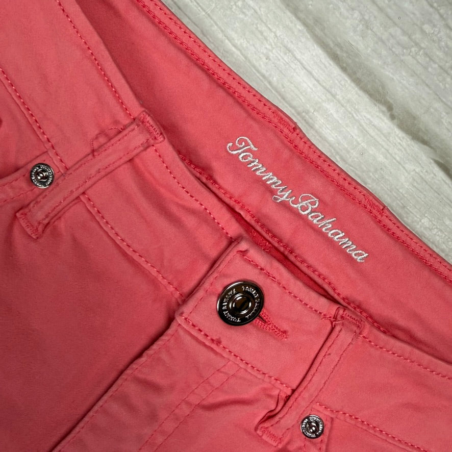 Tommy Bahama- 'Boracay Beach' Coral Boardwalk Shorts - Size 27