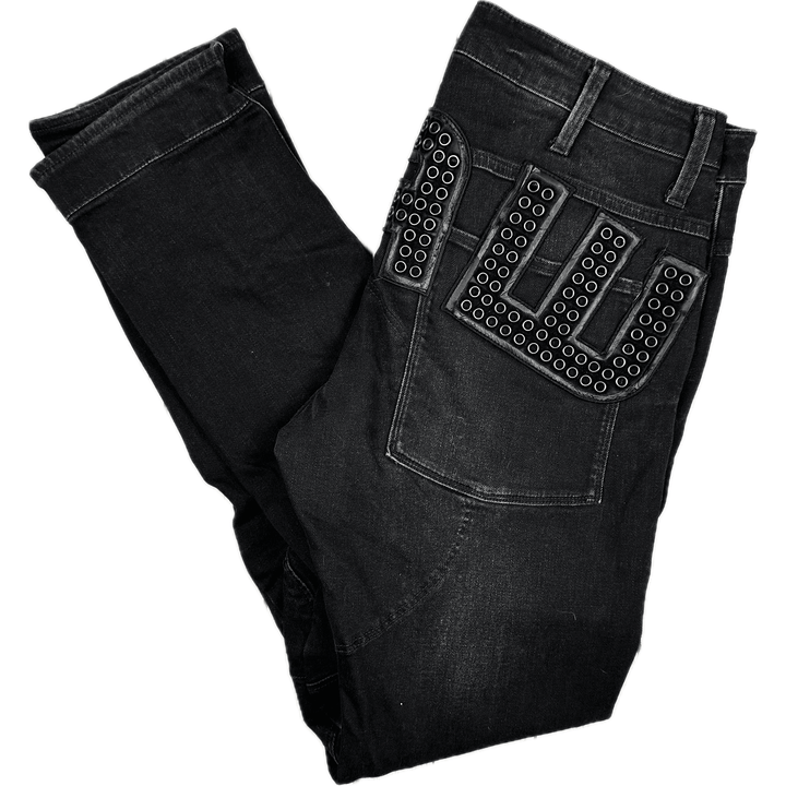 G Star RAW '5620 3D Slim' Logo Seat Jeans -Size 32/34 - Jean Pool