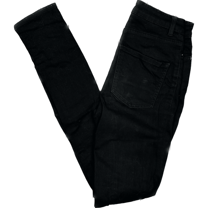 Acne Studios 'Pin Black' Skinny Ladies Jeans - Size 26/32 - Jean Pool