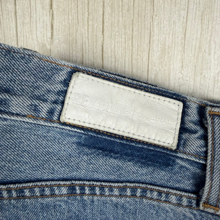RE/DONE Relaxed Crop Denim Jeans -Size 24