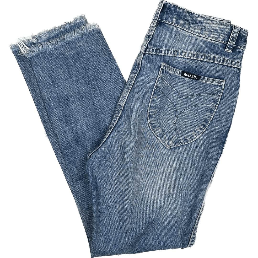 Rolla’s 'Dusters' High Rise Slim Fit Jeans - Size 9 - Jean Pool