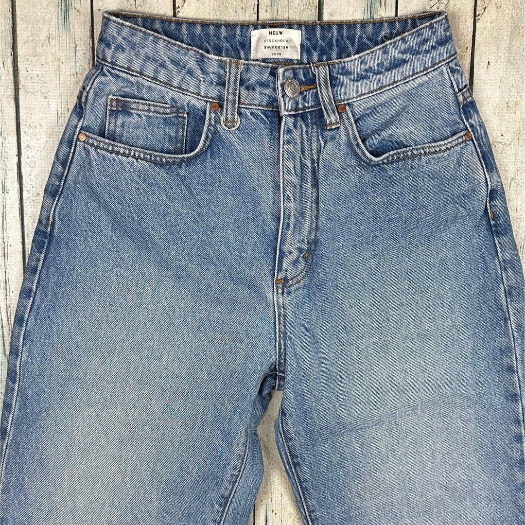 NEUW Ladies 'SADE' Baggy Raw Hem Jeans - Size 25 - Jean Pool