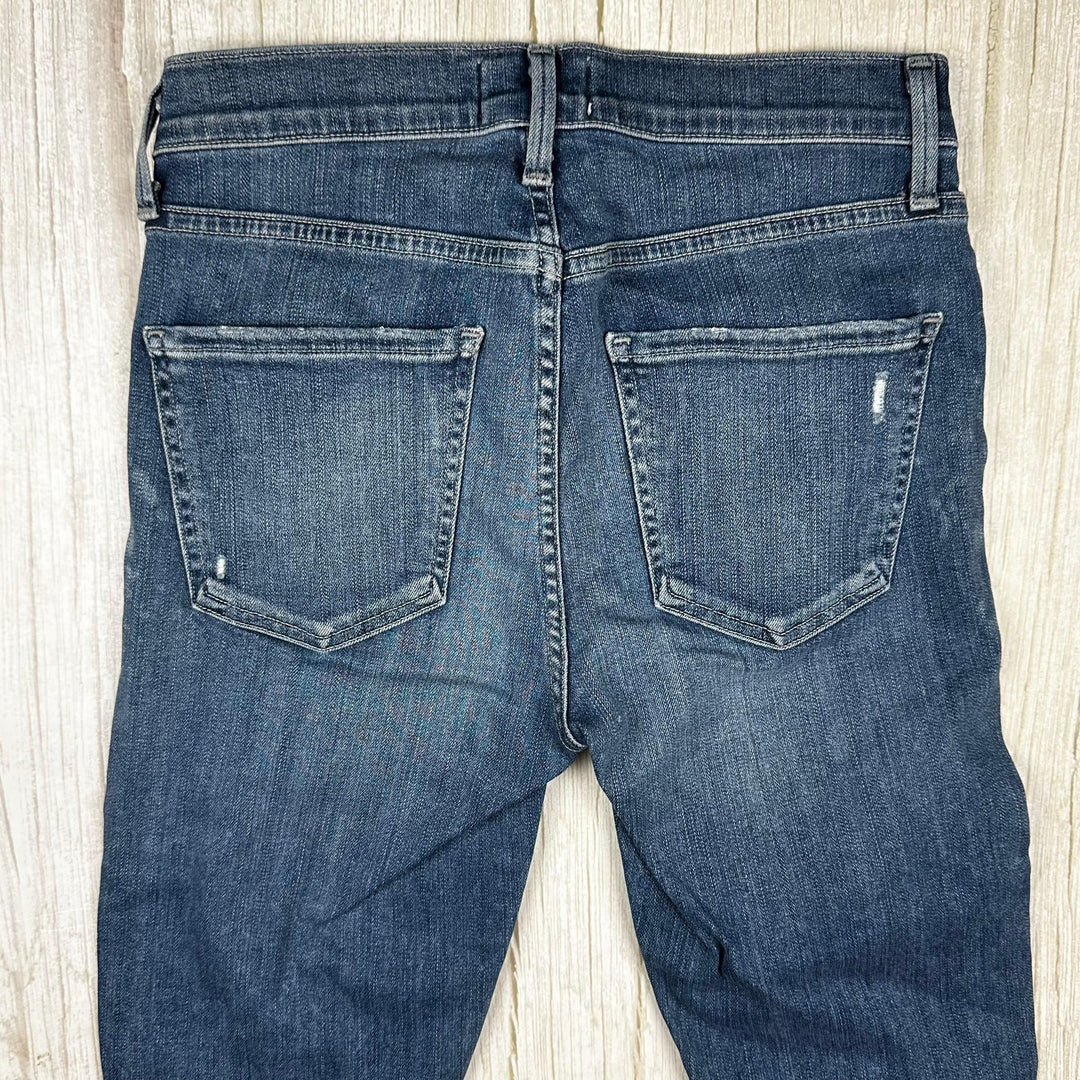 AGOLDE 'Sophie' High Rise Skinny Distressed Jeans- Size 25