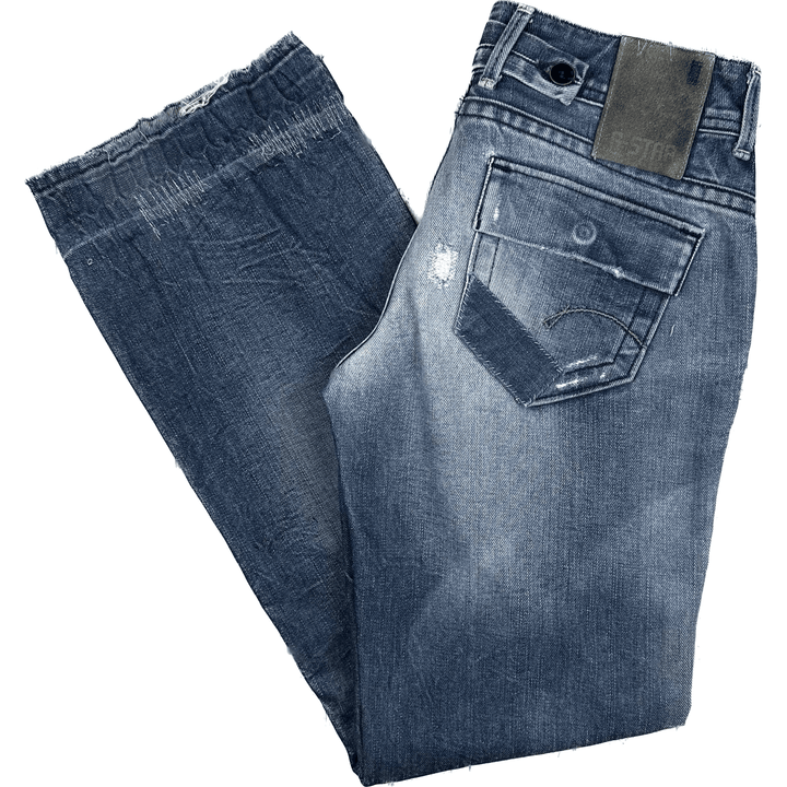 G Star RAW Womens 3301- 'Royce' Loose Jeans -Size 27/32 - Jean Pool