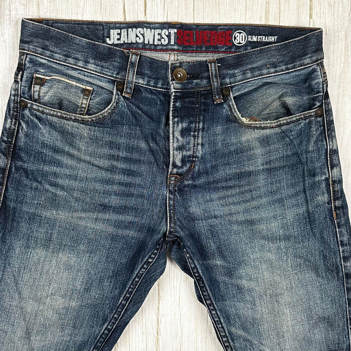 Collectors Edition Japanese Denim Selvedge Mens Jeans -Size 30