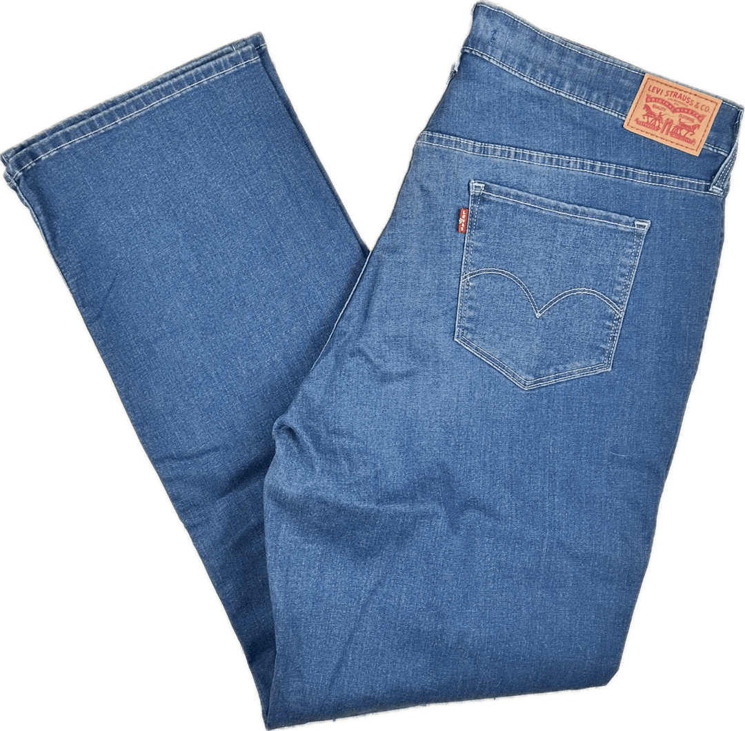 Ladies Levis 314 Shaping Straight Jeans - Size 22W - Jean Pool