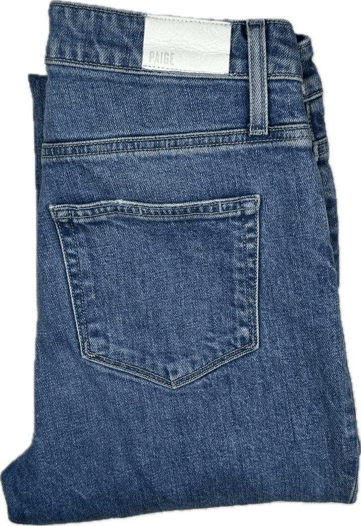 Paige Denim 'Sarah Straight' Wannabe Distressed Jeans- Size 28