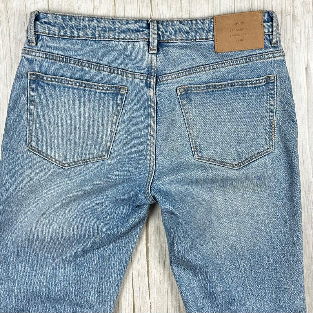 NEUW Ladies 'Mia' Low Rise Straight Leg Jeans - Size 28