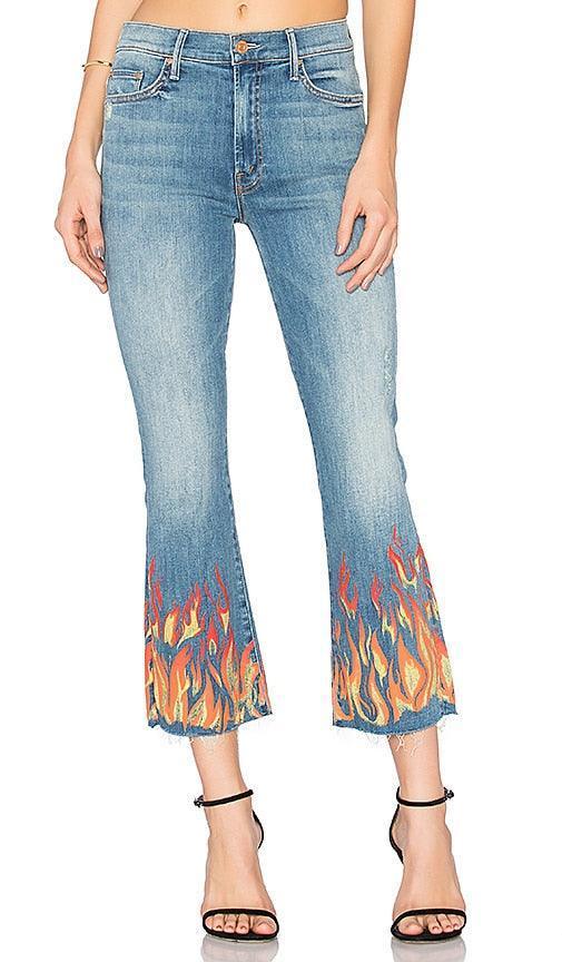 Mother 'The Insider Crop Fray'  Liar Liar Jeans - Size 25