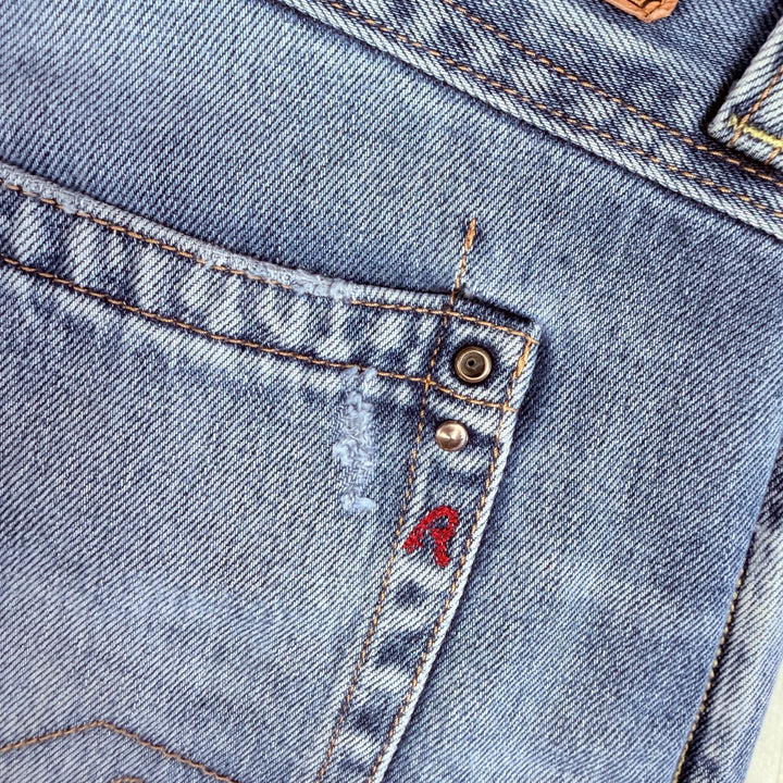 Replay Italy Mens 'Newdoc' Straight Fit Jeans- Size 36/34