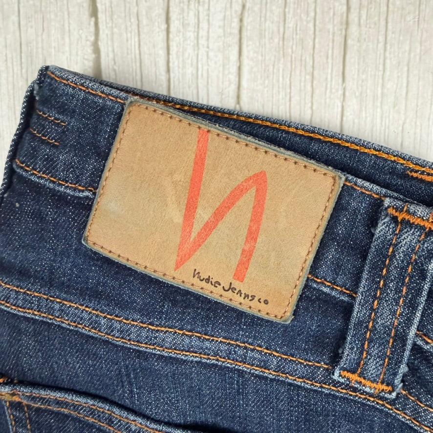 Nudie Jeans Co. 'Tight Long John'  Blue Jeans- Size 25/32