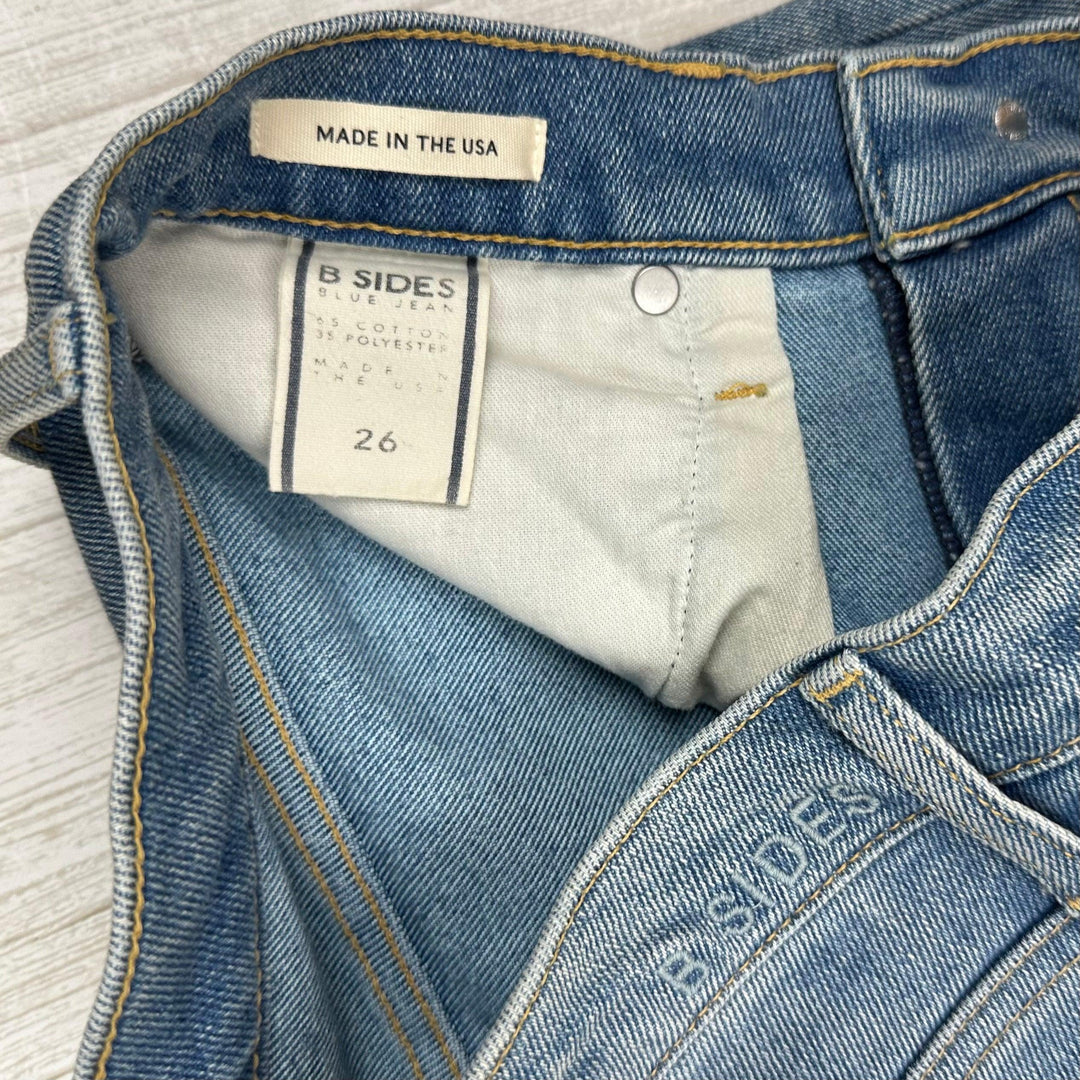 B Sides USA Made Louis Straight Denim Jeans   - Size 26