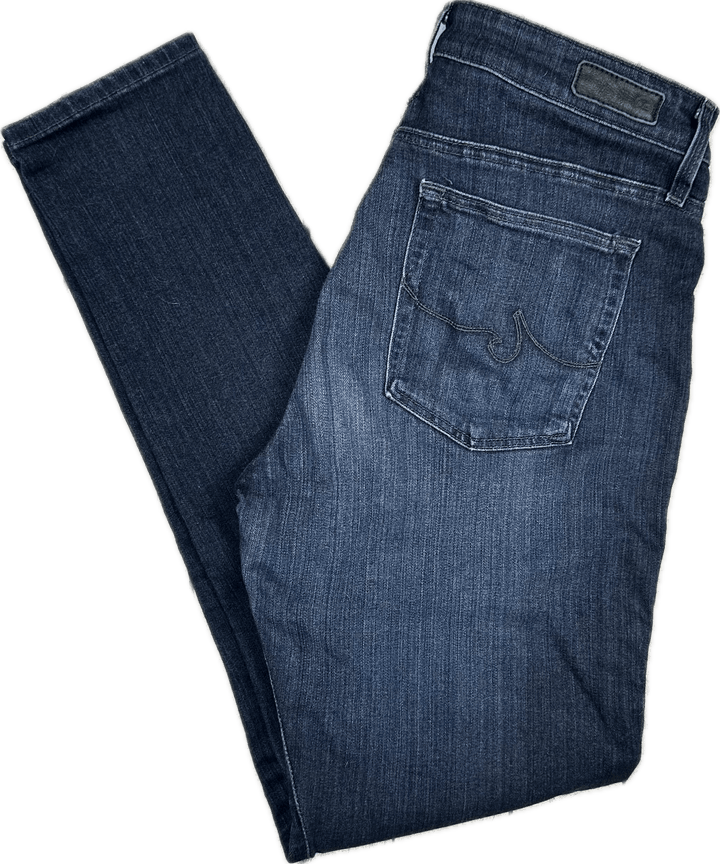 AG Adriano Goldschmied 'Farrah' High Rise Skinny Jeans- Size 30R - Jean Pool