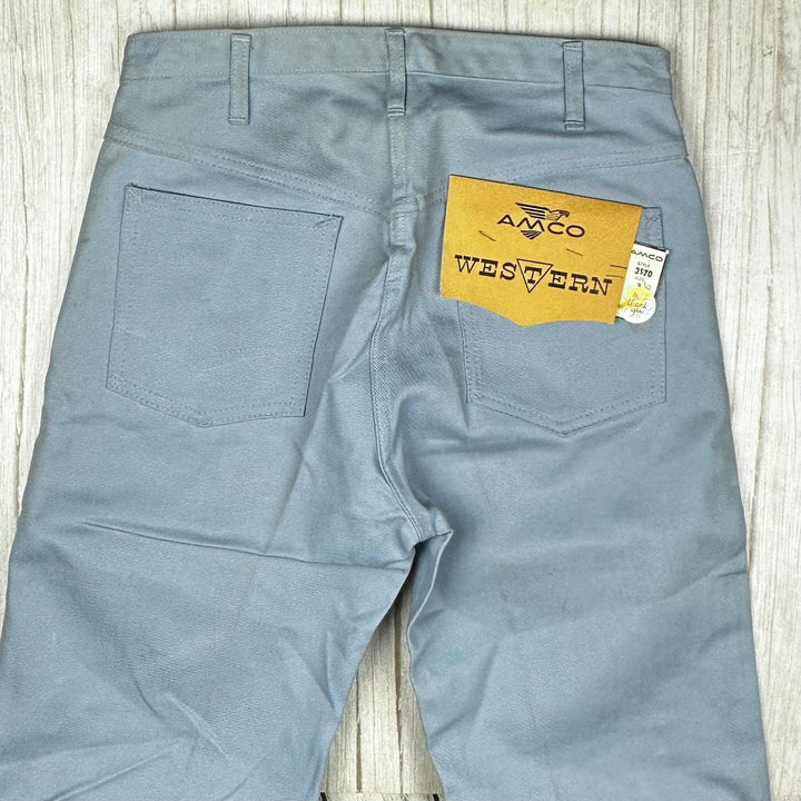 AMCO 60's Vintage Rare Australian Made Deadstock Jeans -HTF