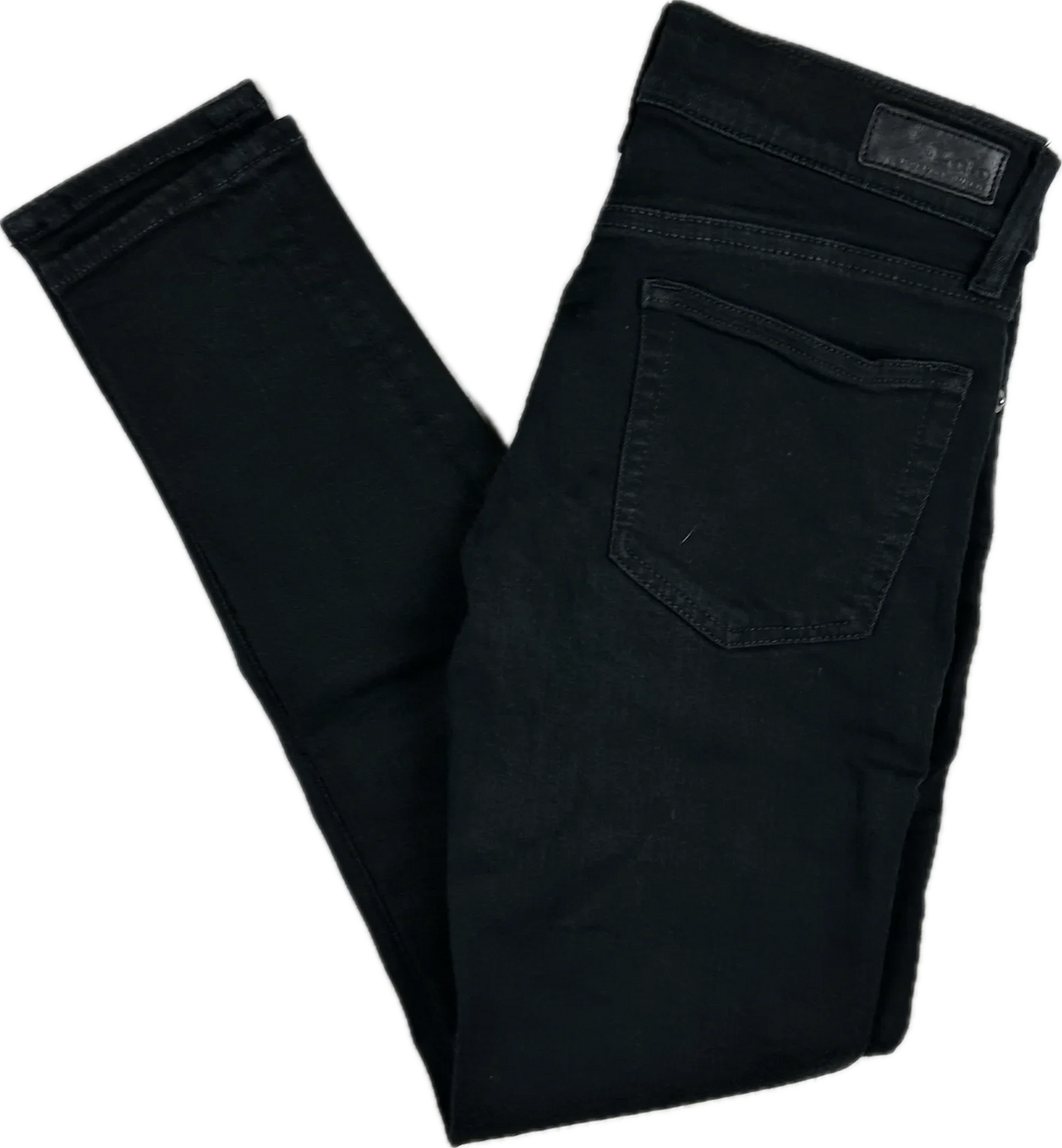 Ralph Lauren Polo Ladies 'Tompkins Skinny ' Black Jeans -Size 25
