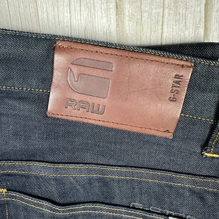G Star RAW Mens 3301 Tapered Jeans -Size 36/32