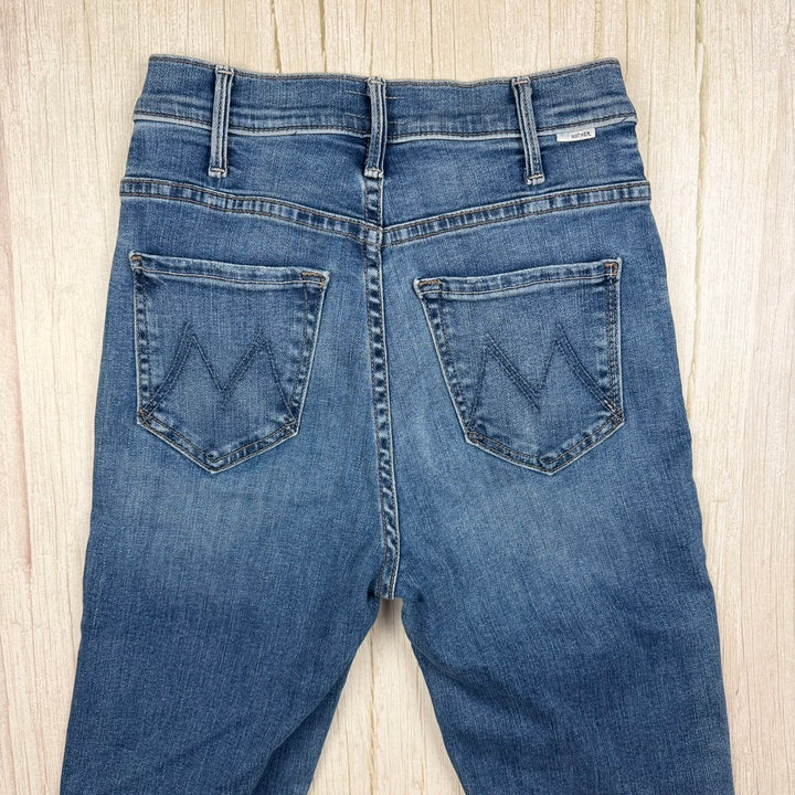 Mother 'The Hustler Ankle Fray' Boot Crop Jeans - Size 24