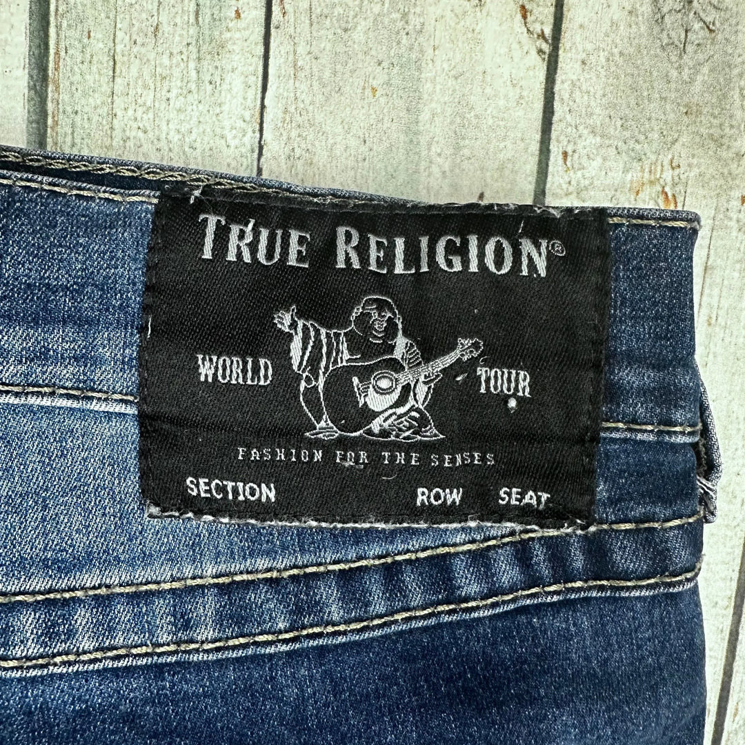 True Religion Mens 'Ricky Flap Big T' Straight Jeans - Size 38 - Jean Pool