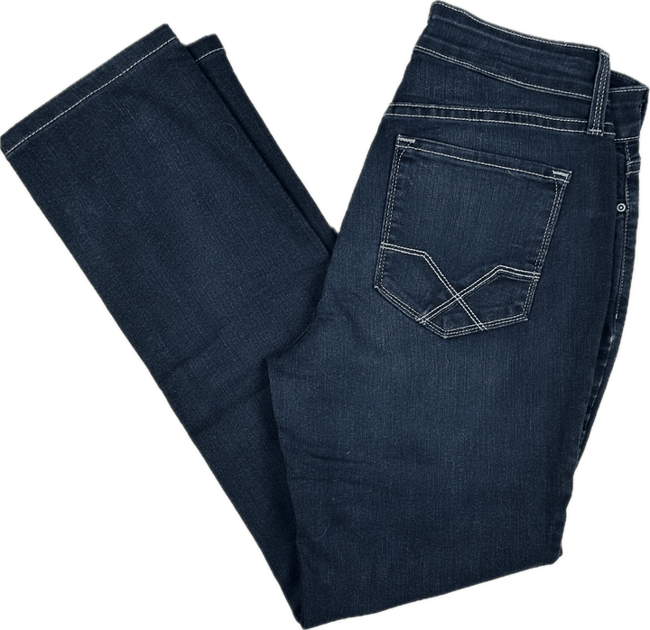 NYDJ - Lift & Tuck Mid Rise Straight Leg Jeans -Size 6US suit AU 10