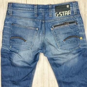 G Star RAW 3301 'Attacc Low Straight' Jeans -Size 32S