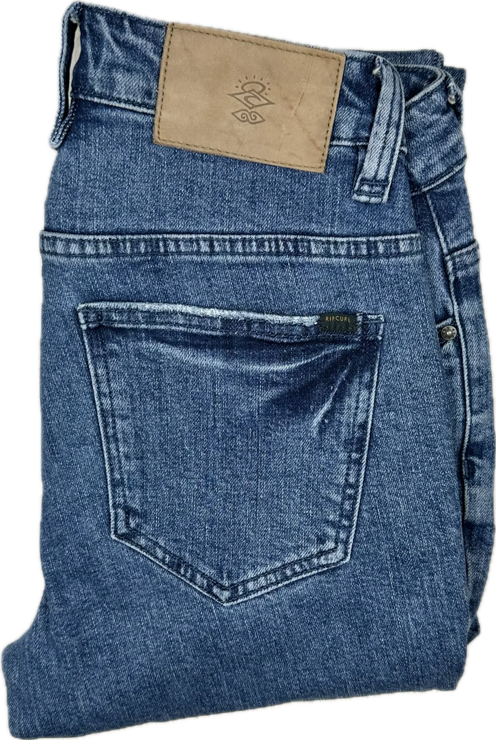 Rip Curl 'Epic' Straight Mens Stretch Jeans -Size 28"