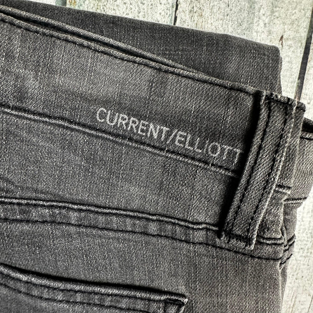 Current/Elliot 'The Ankle Skinny' Tunnel Wash Jeans- Size 32 - Jean Pool