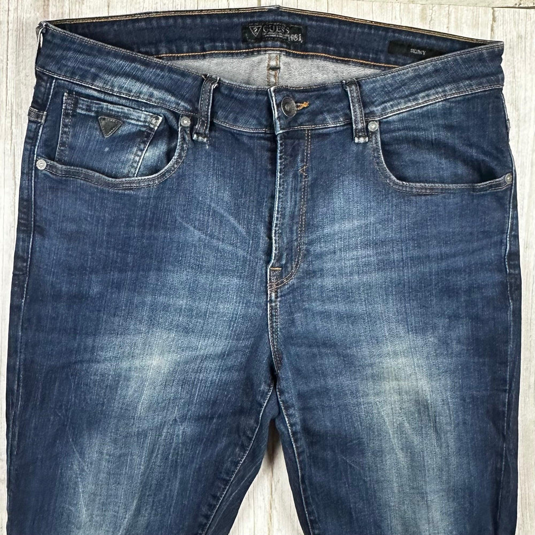 Guess Mens 'Skinny' Distressed Jeans - Size 36/34