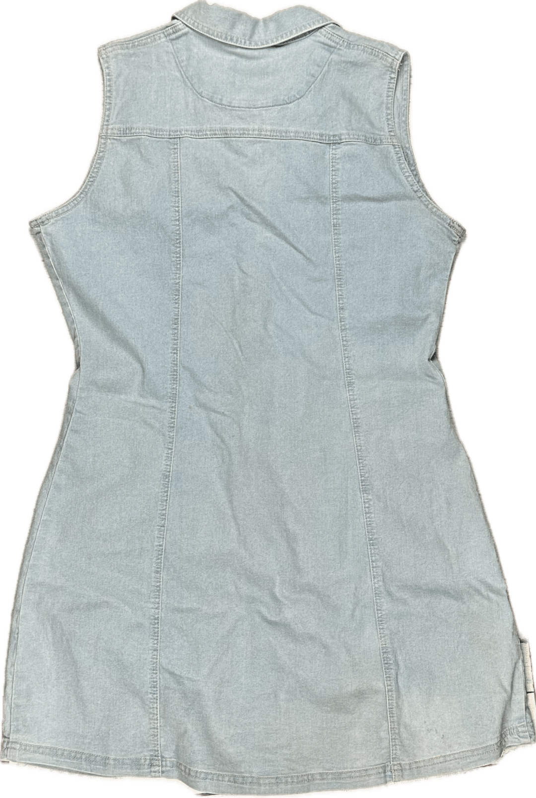 NWT- Firetrap Denim Sleeveless shirt Dress Size - 14 - Jean Pool
