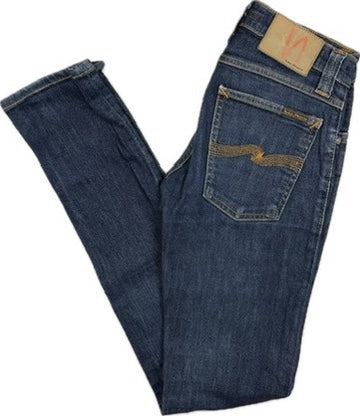 Nudie Jeans Co. 'Tight Long John'  Blue Jeans- Size 25/32